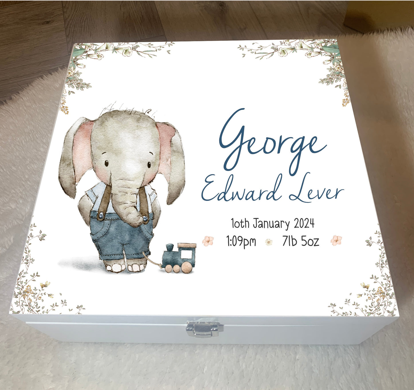 Luxury animal keepsake box