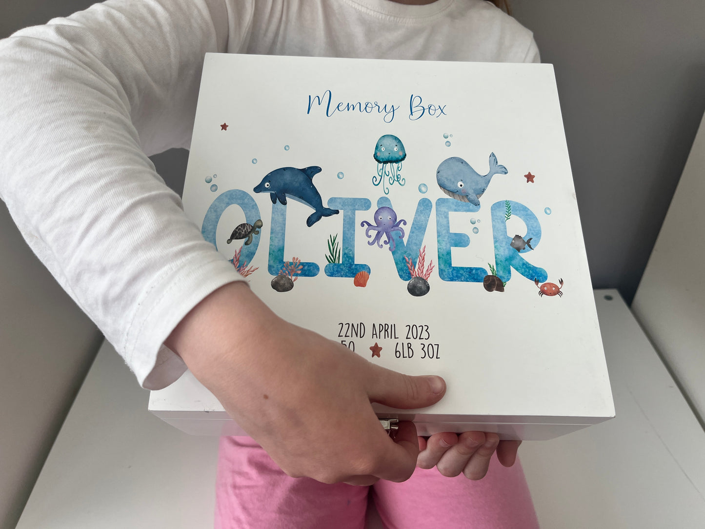 Luxury Ocean keepsake box