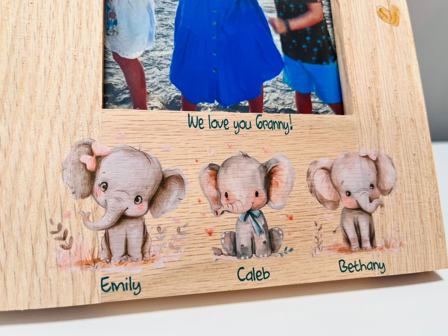Elephant Grandparent photo frame