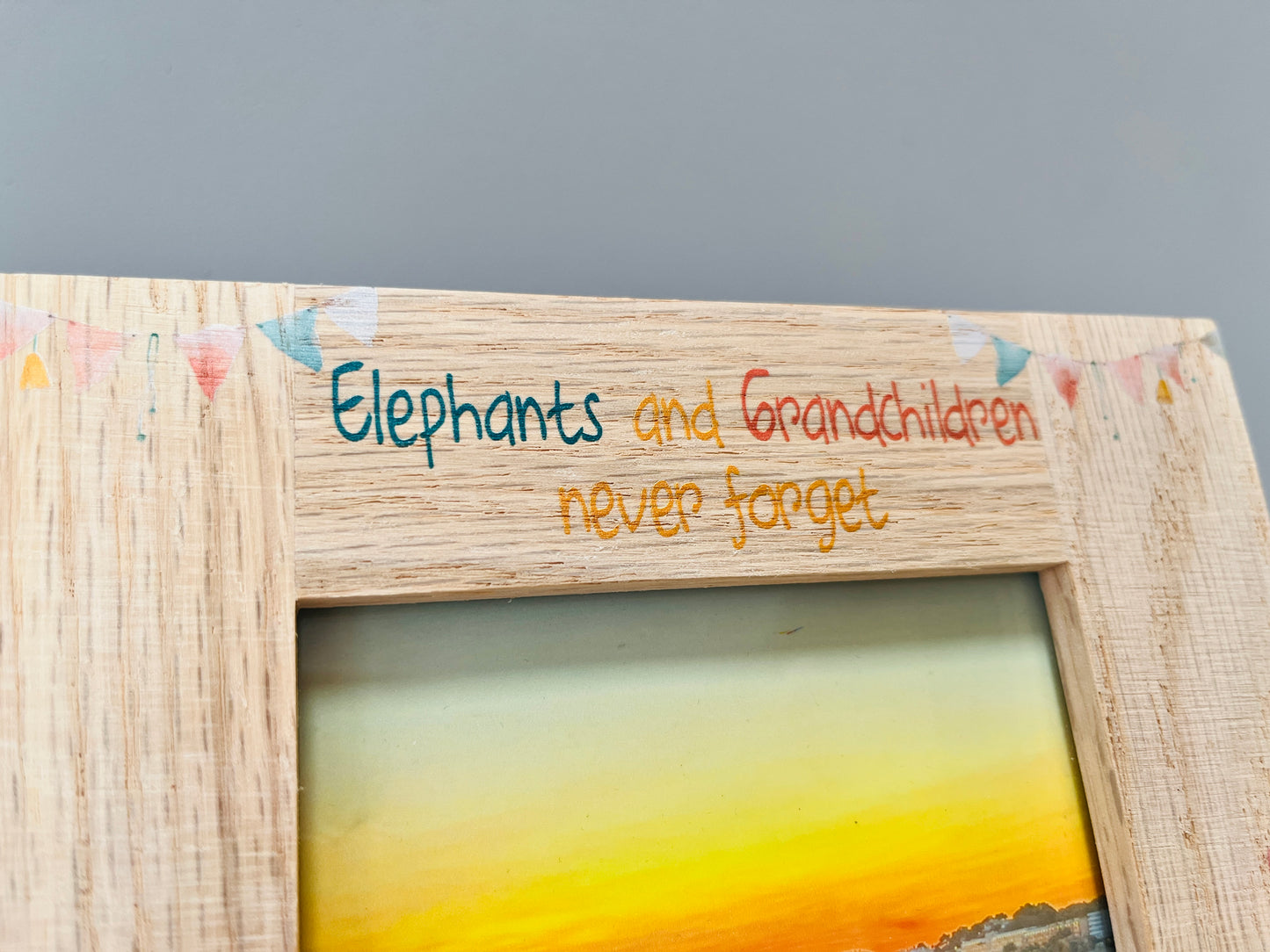 Elephant Grandparent photo frame