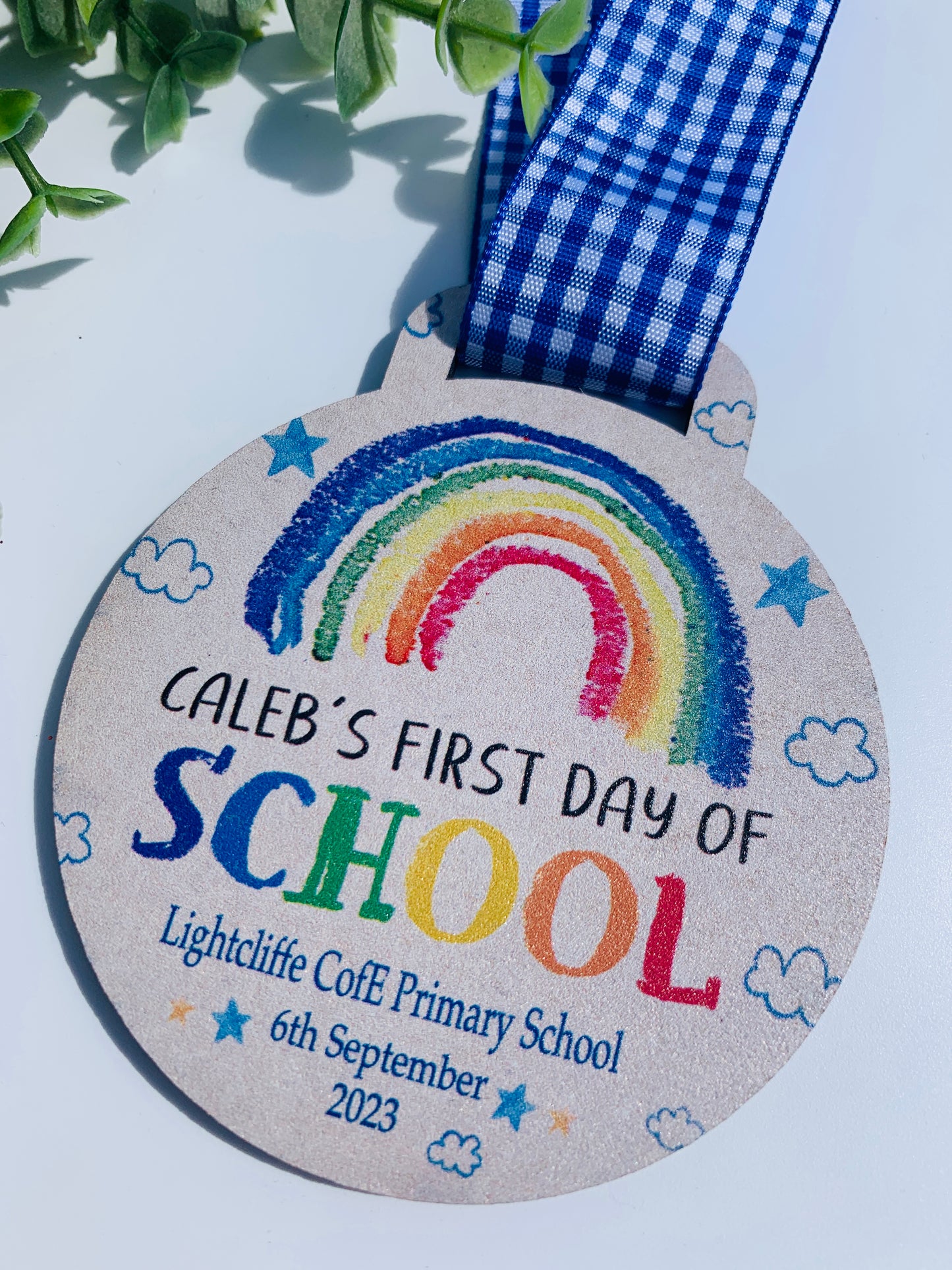 Starting school/ Nursery medal
