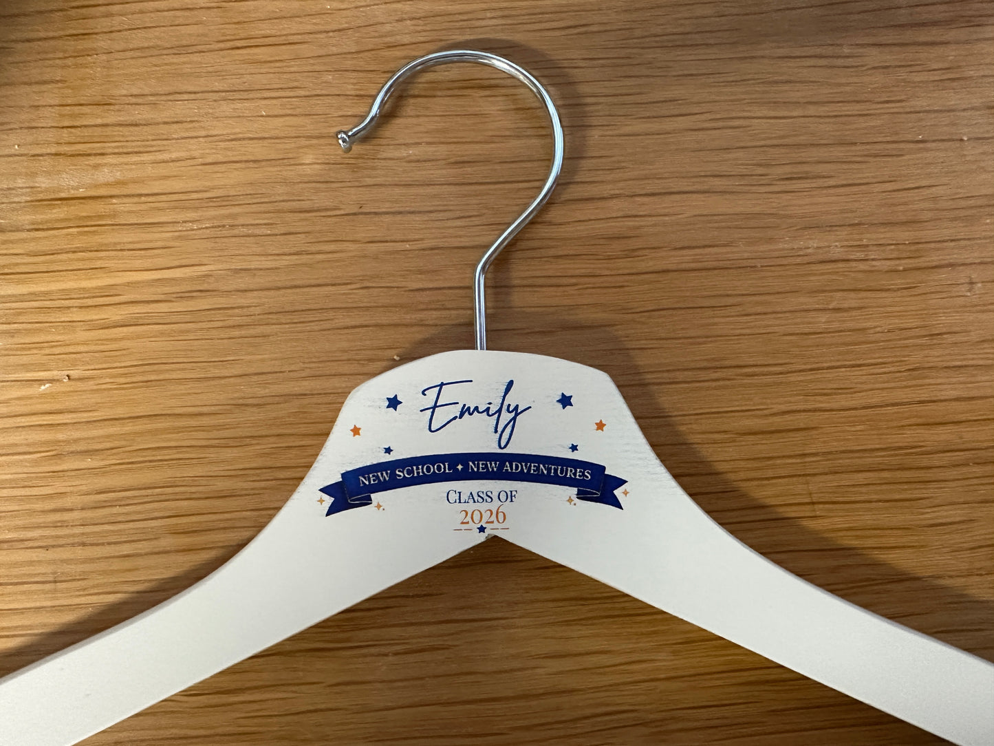 New Adventures school uniform hanger