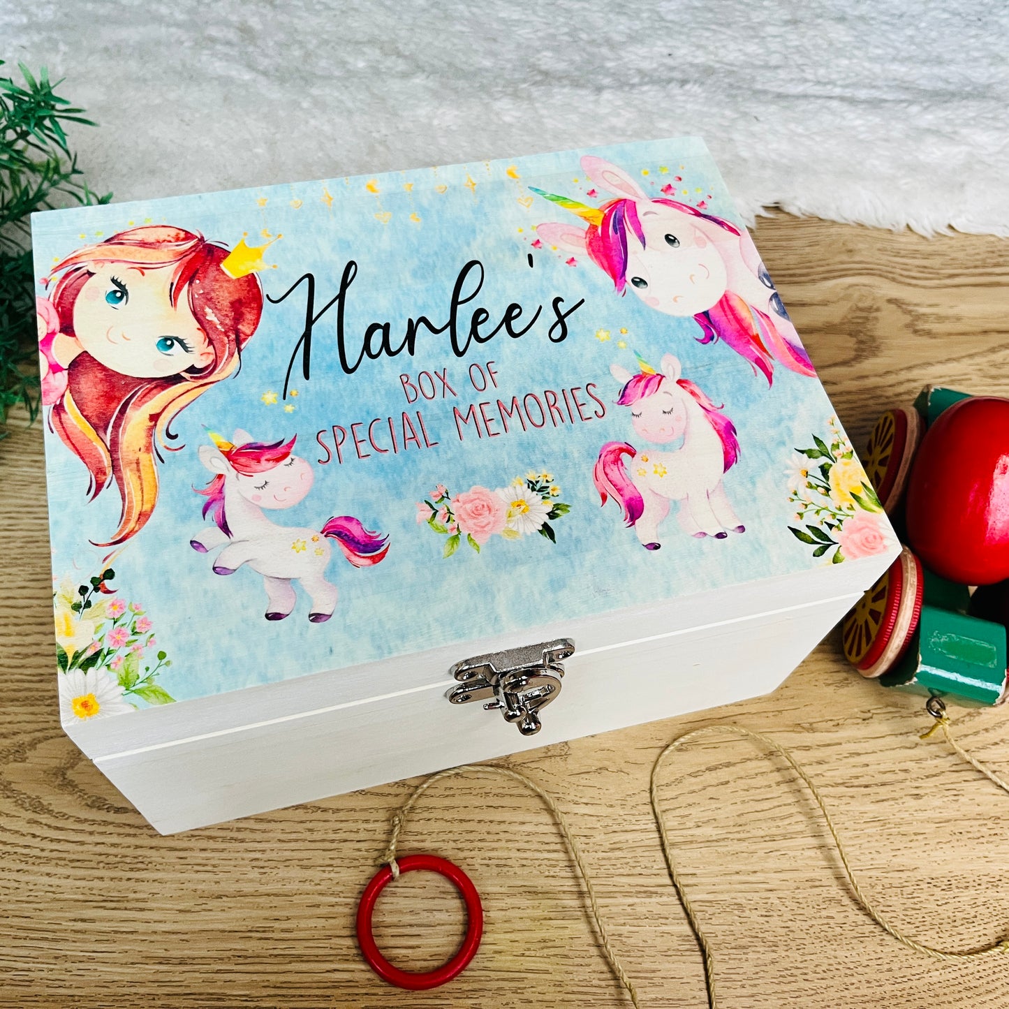 Unicorn keepsake box