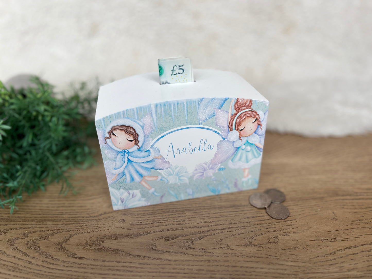 Winter Princess money box