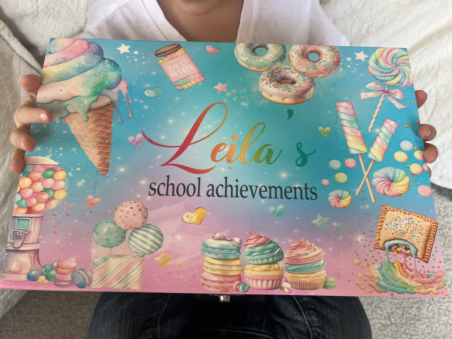 Ice cream & sweets keepsake box