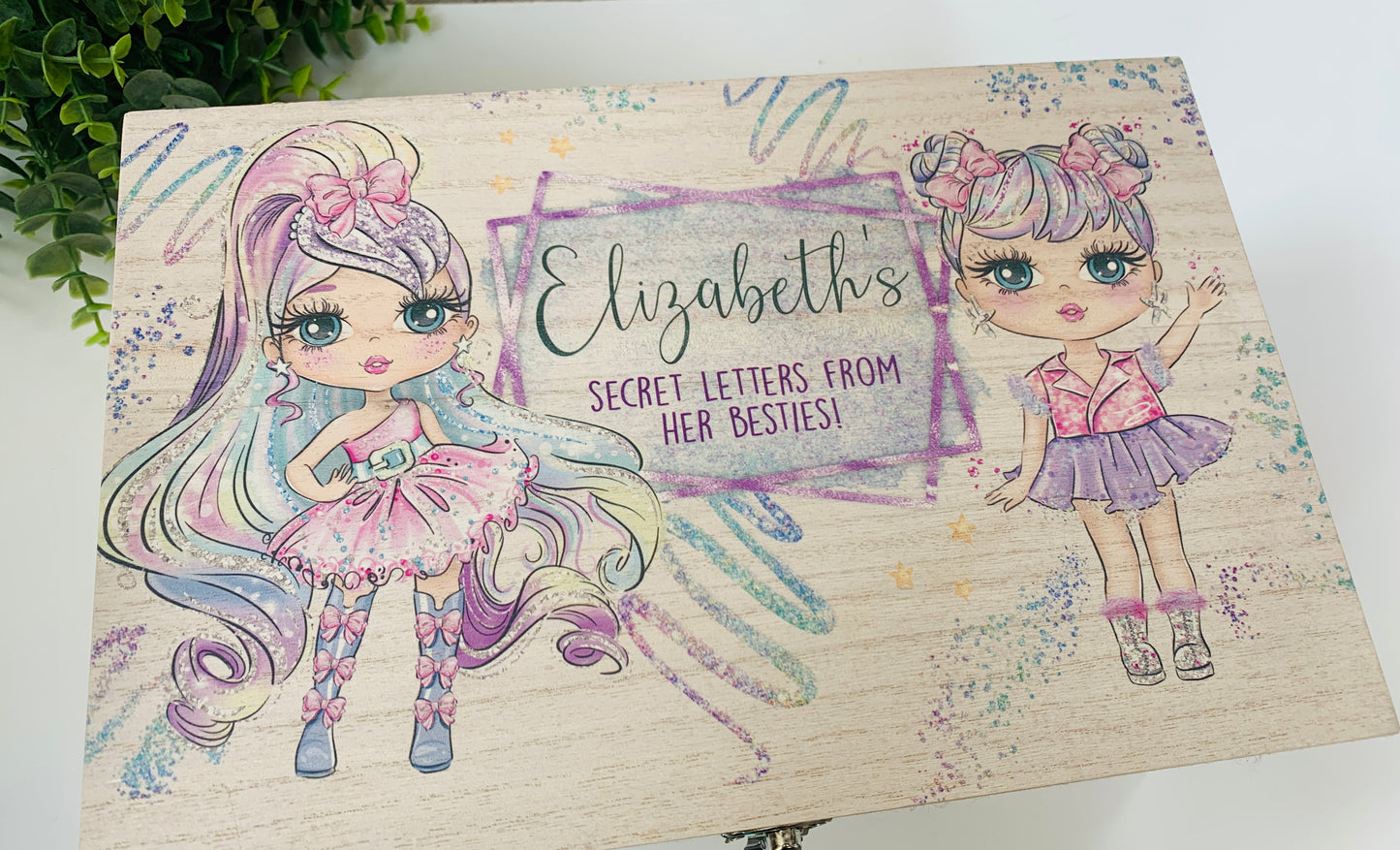 Glitz girls keepsake box