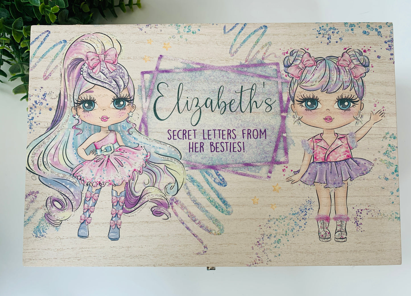Glitz girls keepsake box