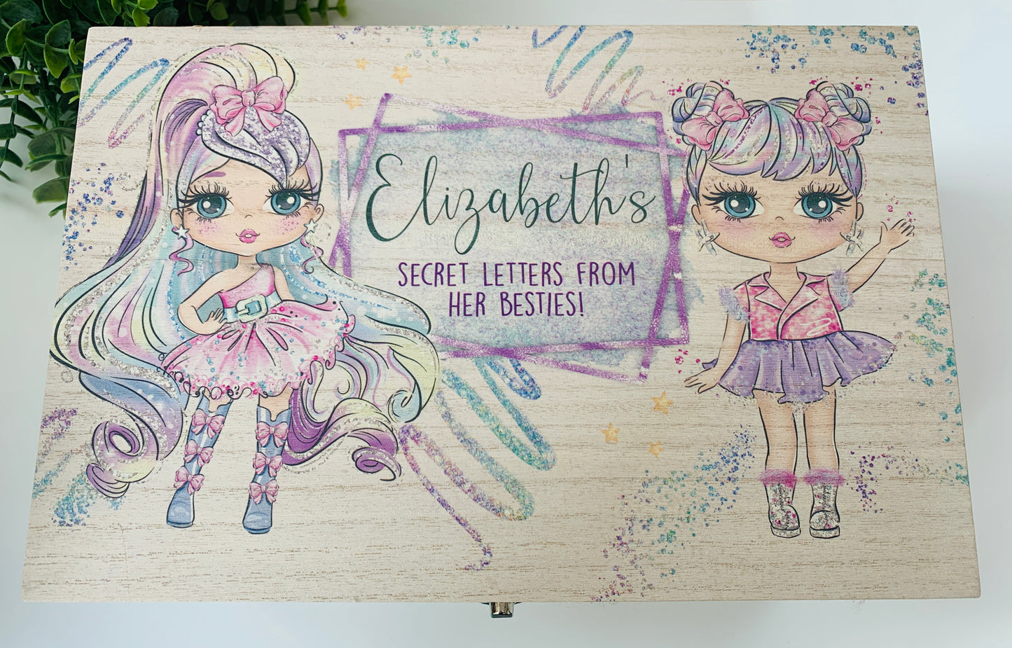 Glitz girls keepsake box