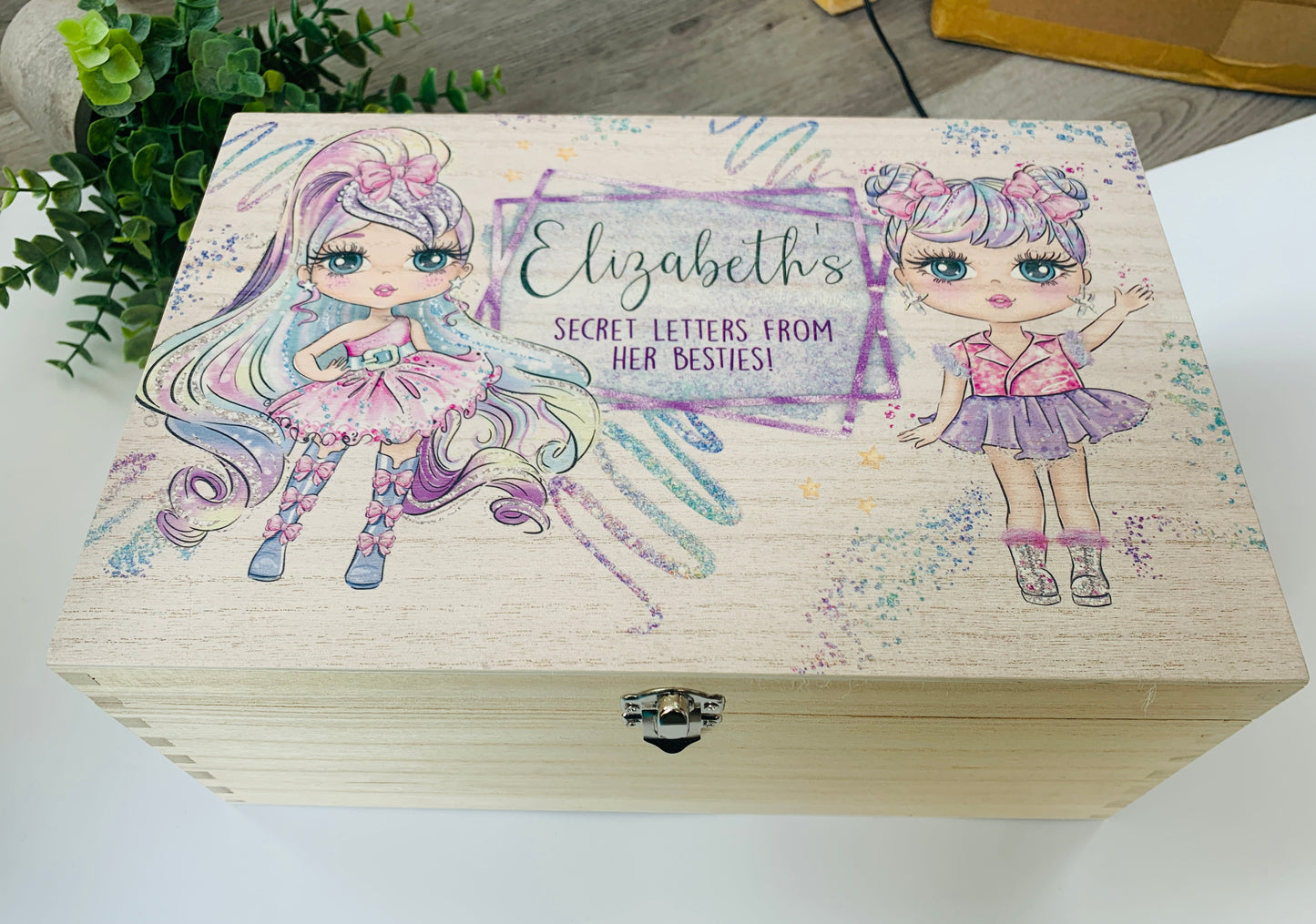 Glitz girls keepsake box