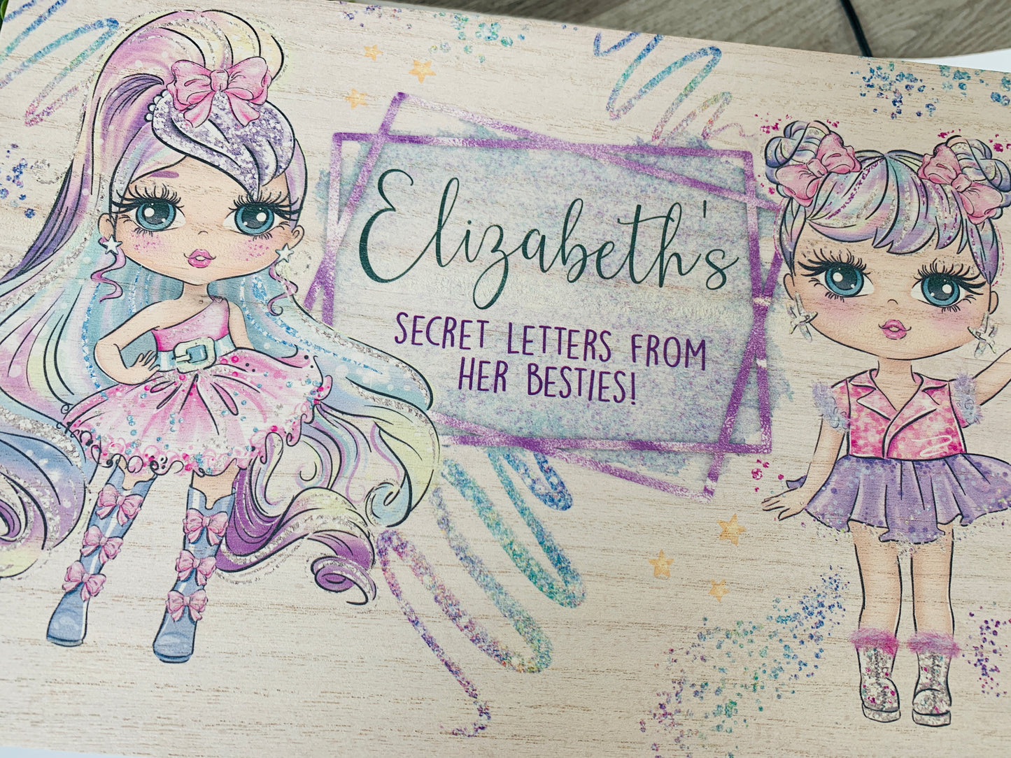 Glitz girls keepsake box