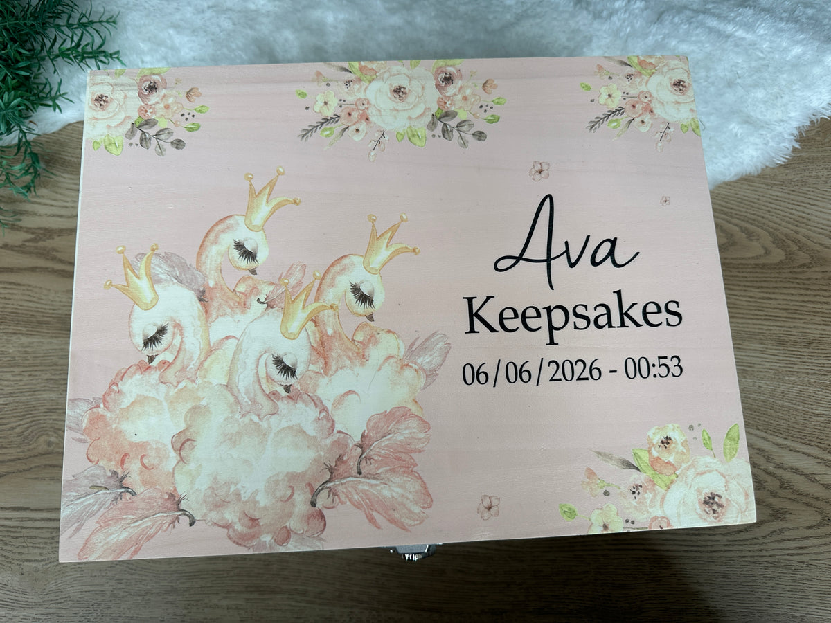 Swan memory box