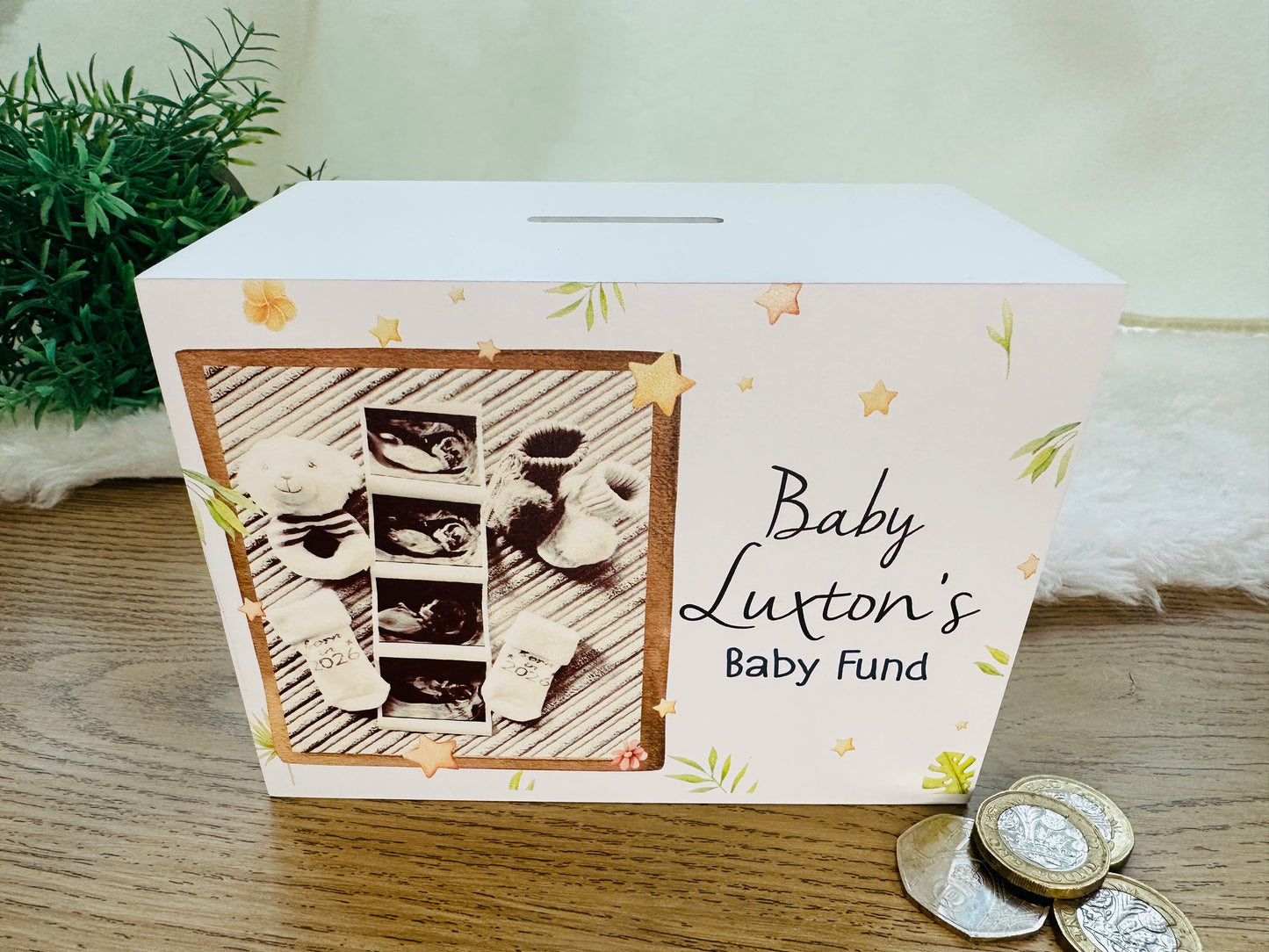 Baby scan money box