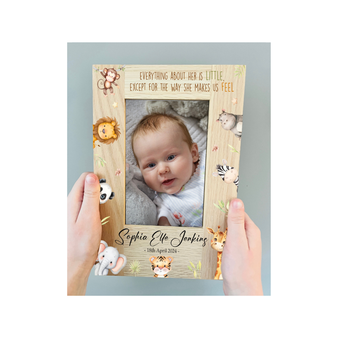 Safari heads photo frame