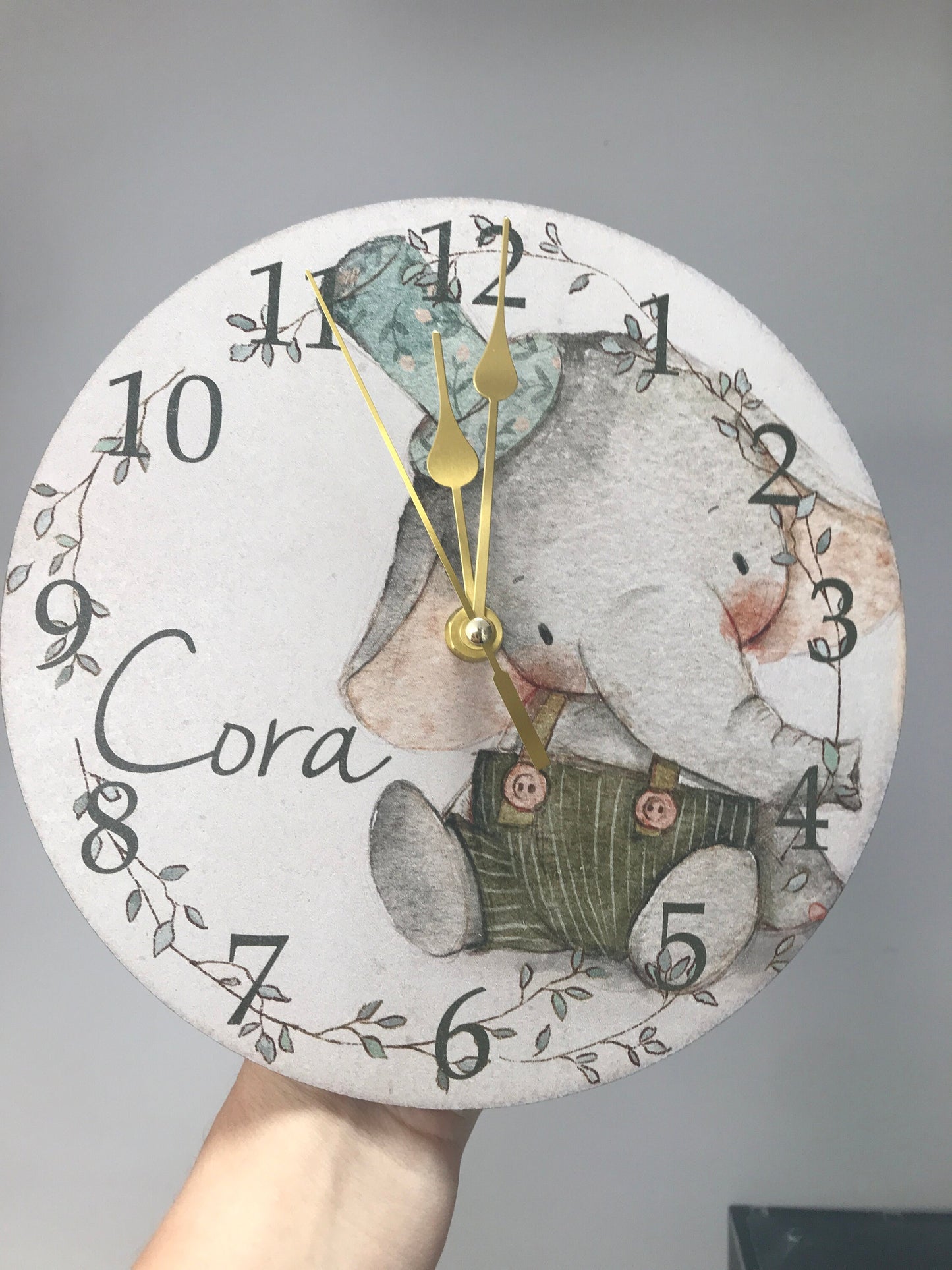 Vintage Elephant clock