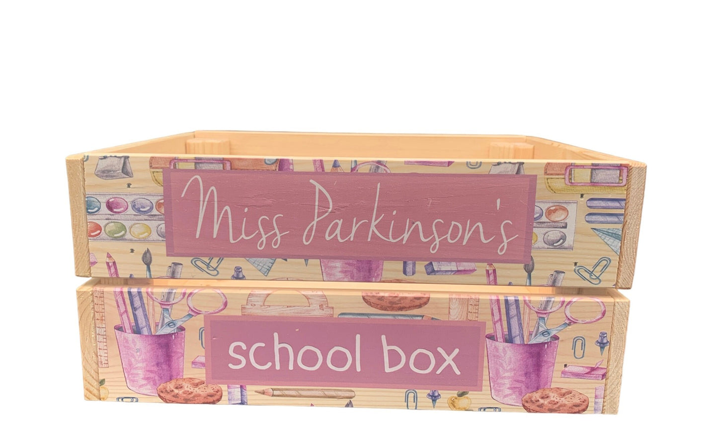Stationary Teacher school box