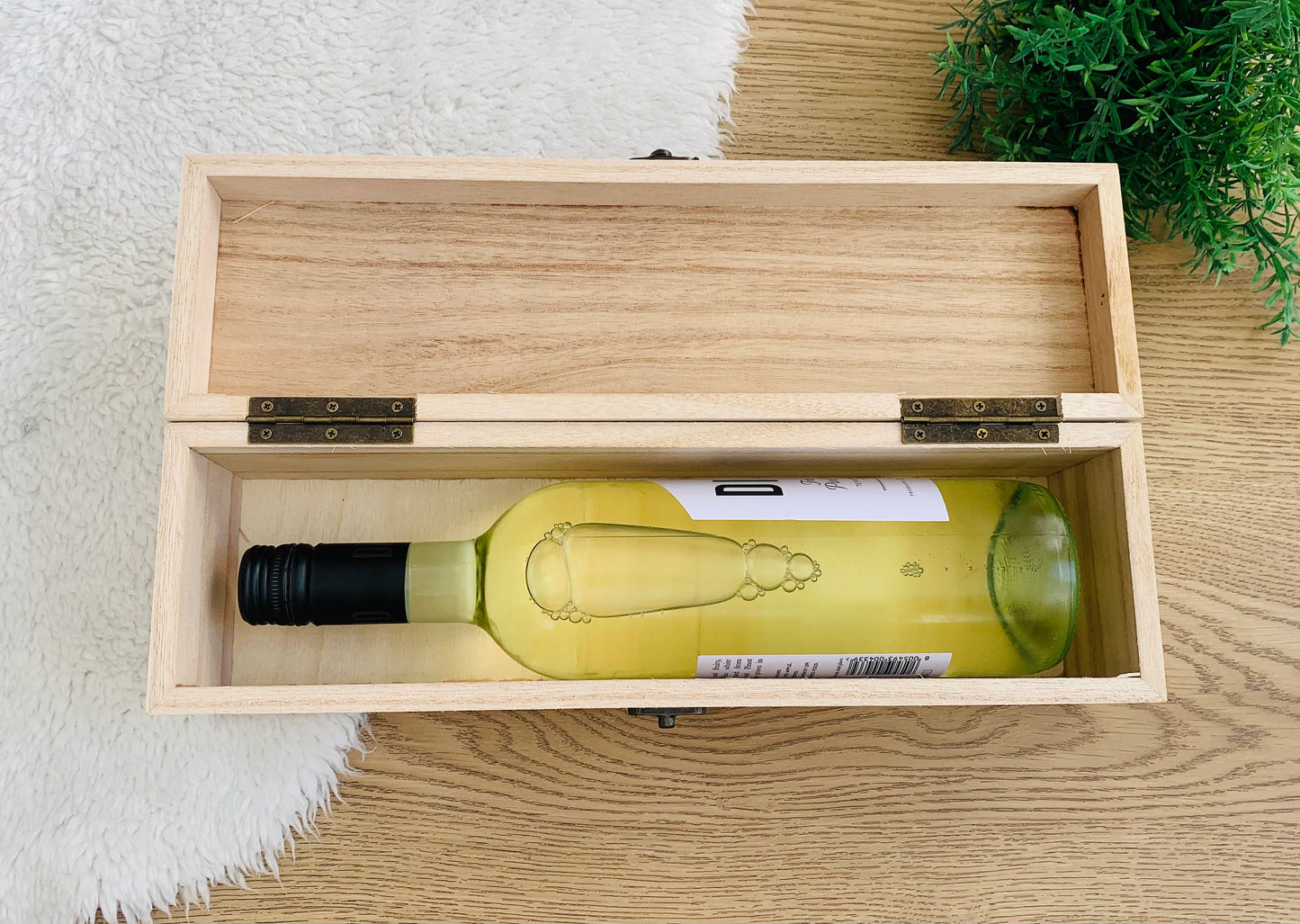 Personalised Wedding wine box