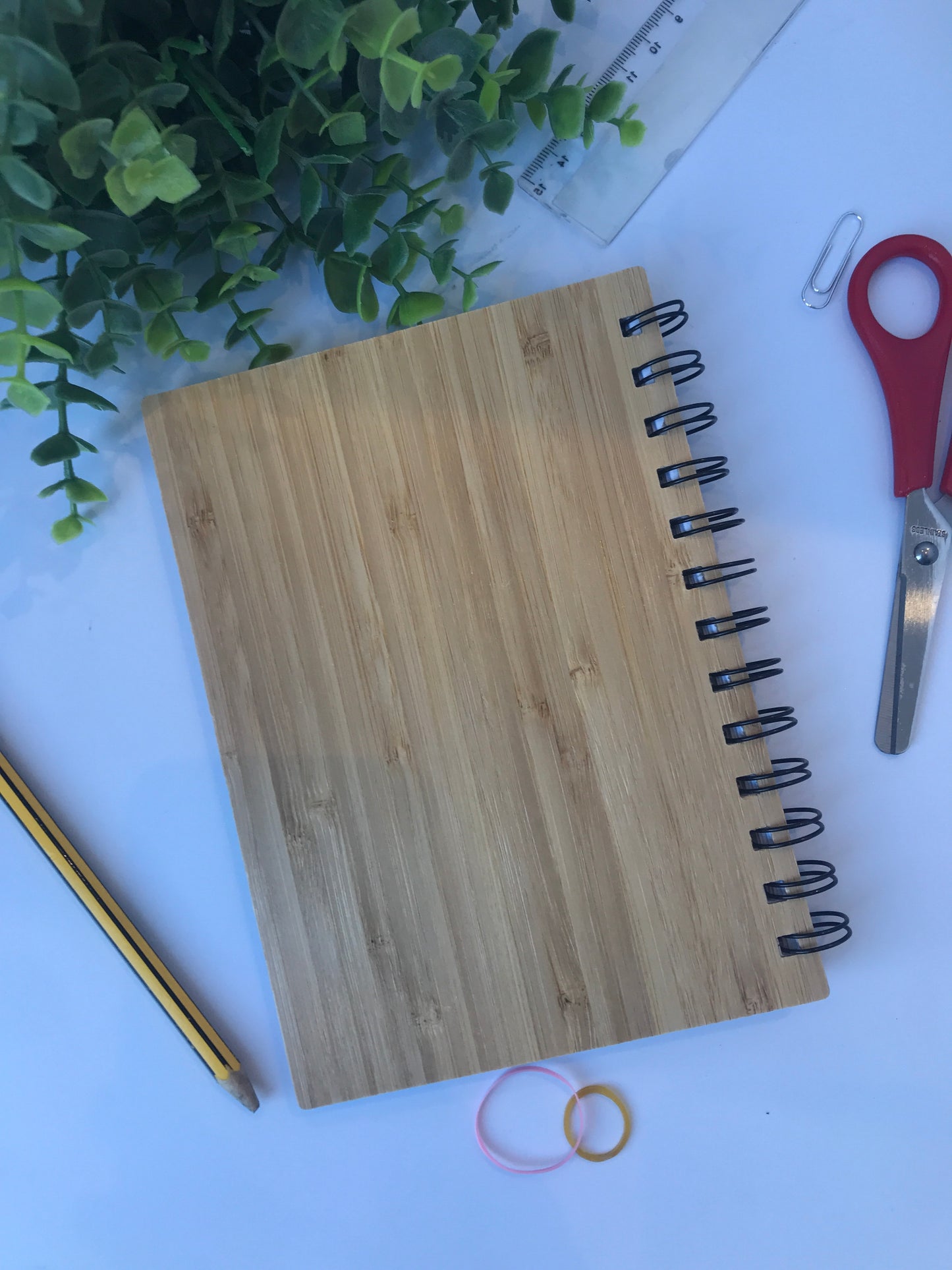Teacher's wooden notebook