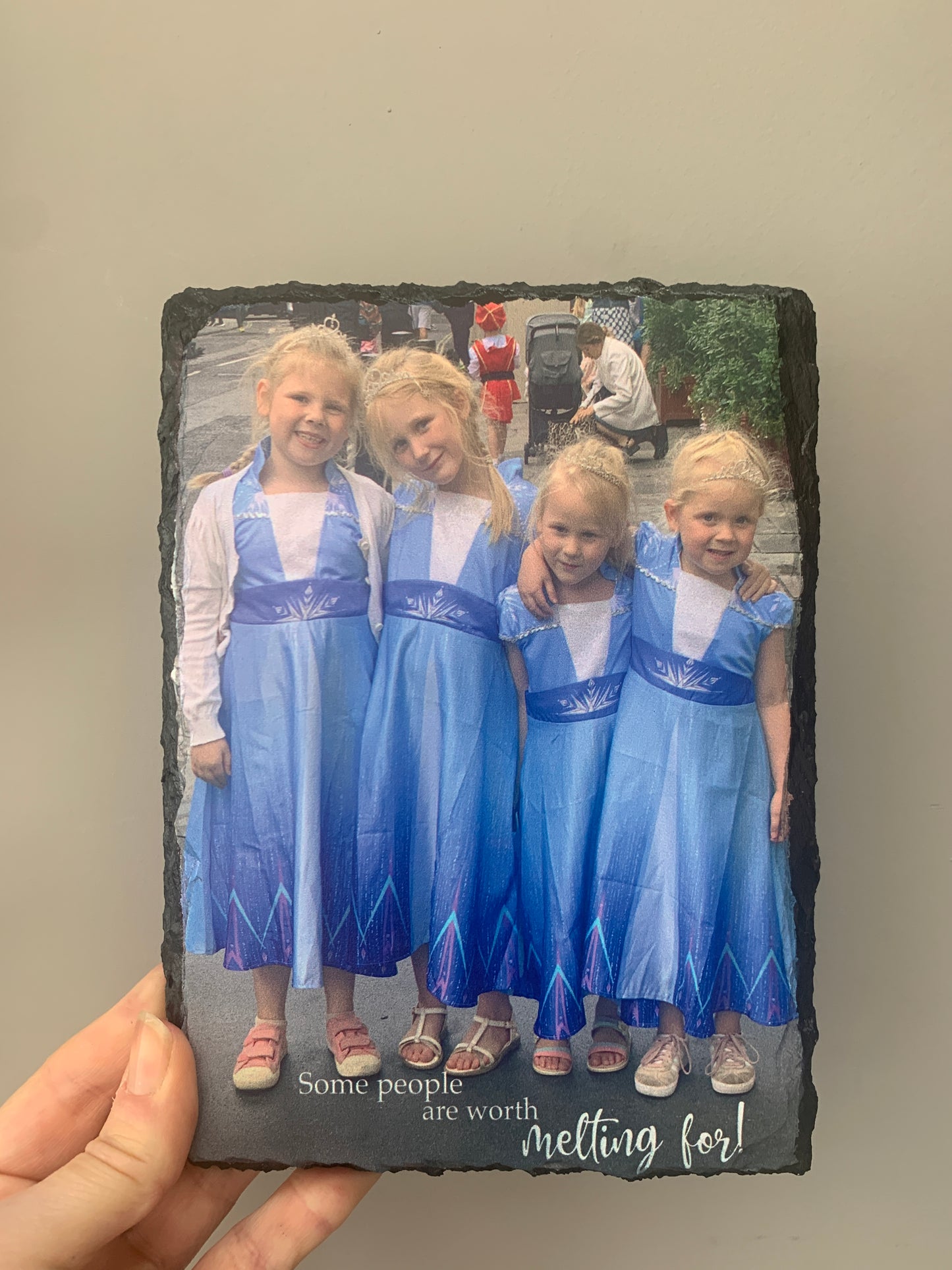 Personalised Photo Rock Slate