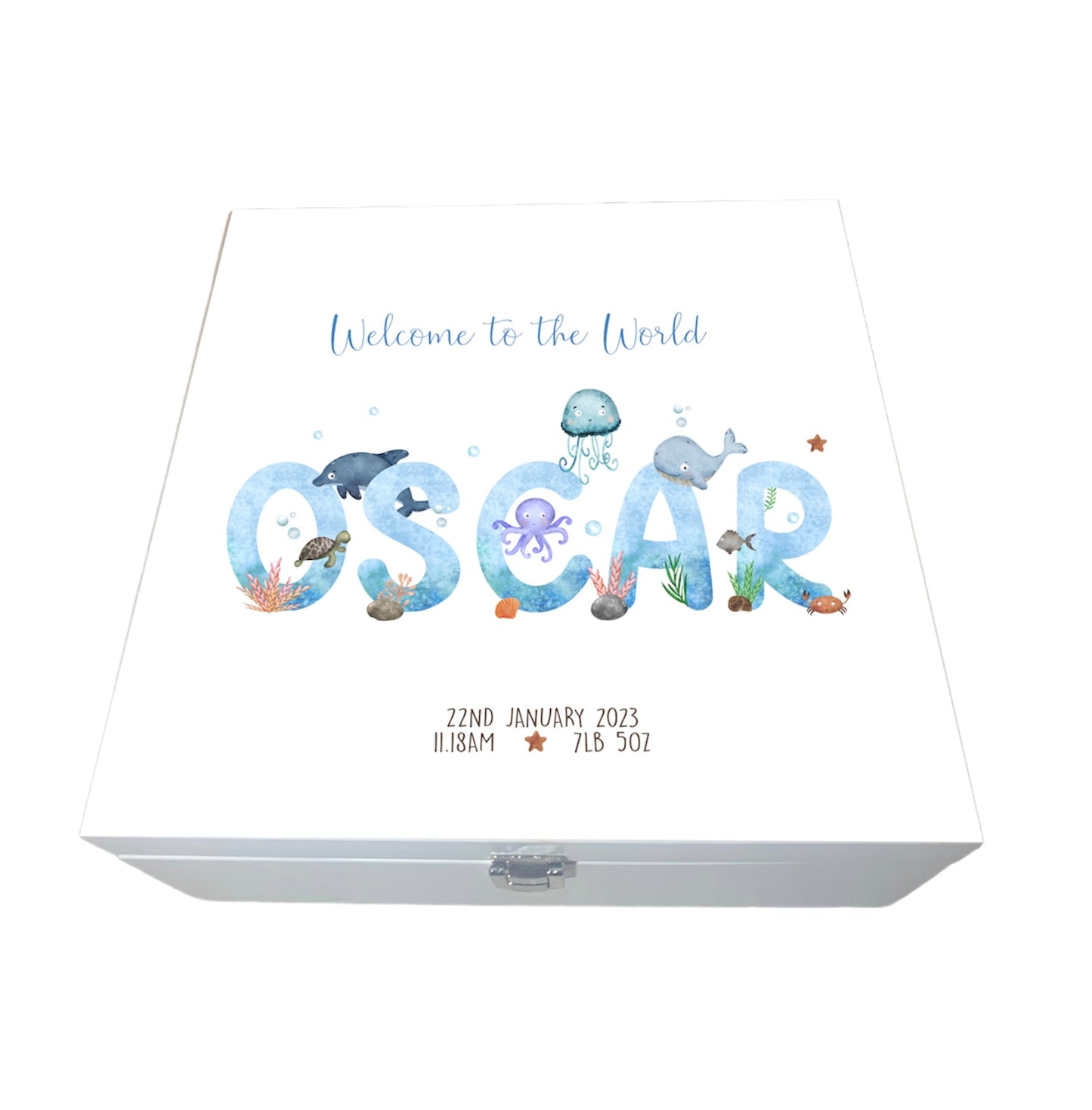 Luxury Ocean keepsake box