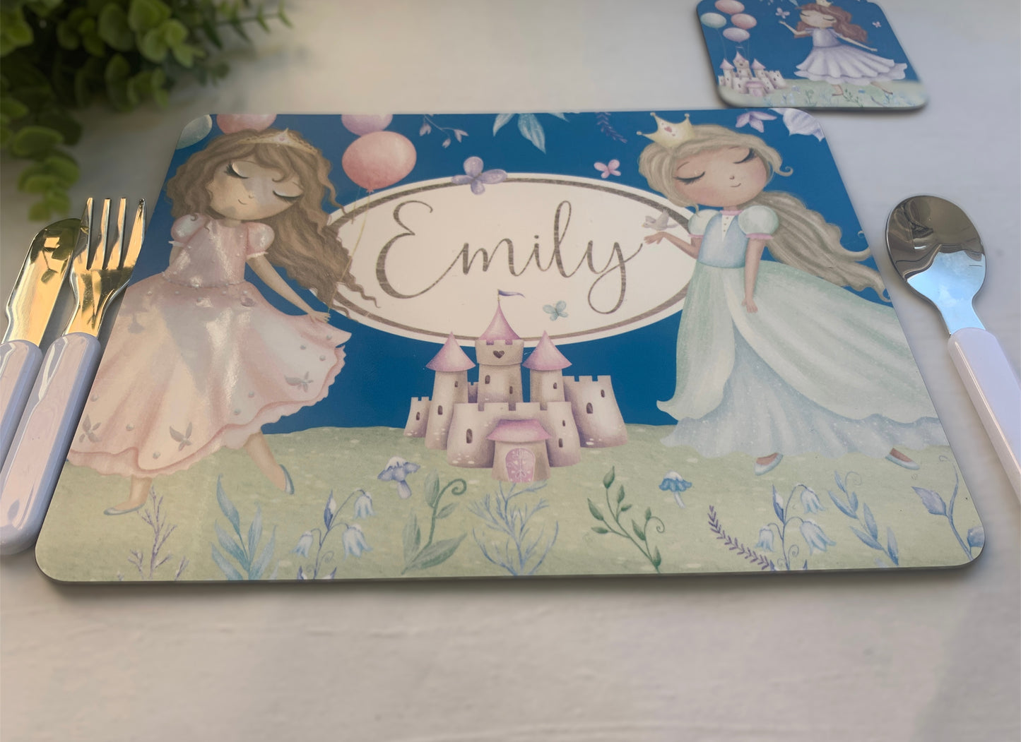 Princess placemat and coaster