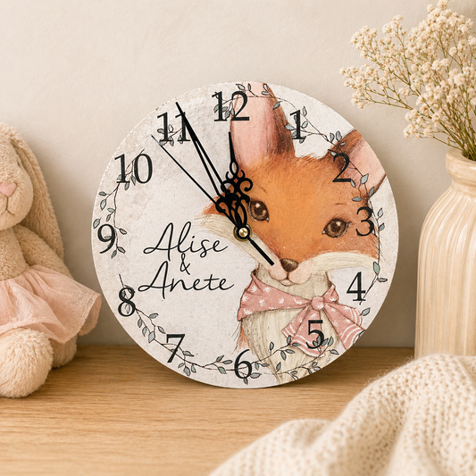 Vintage Fox clock