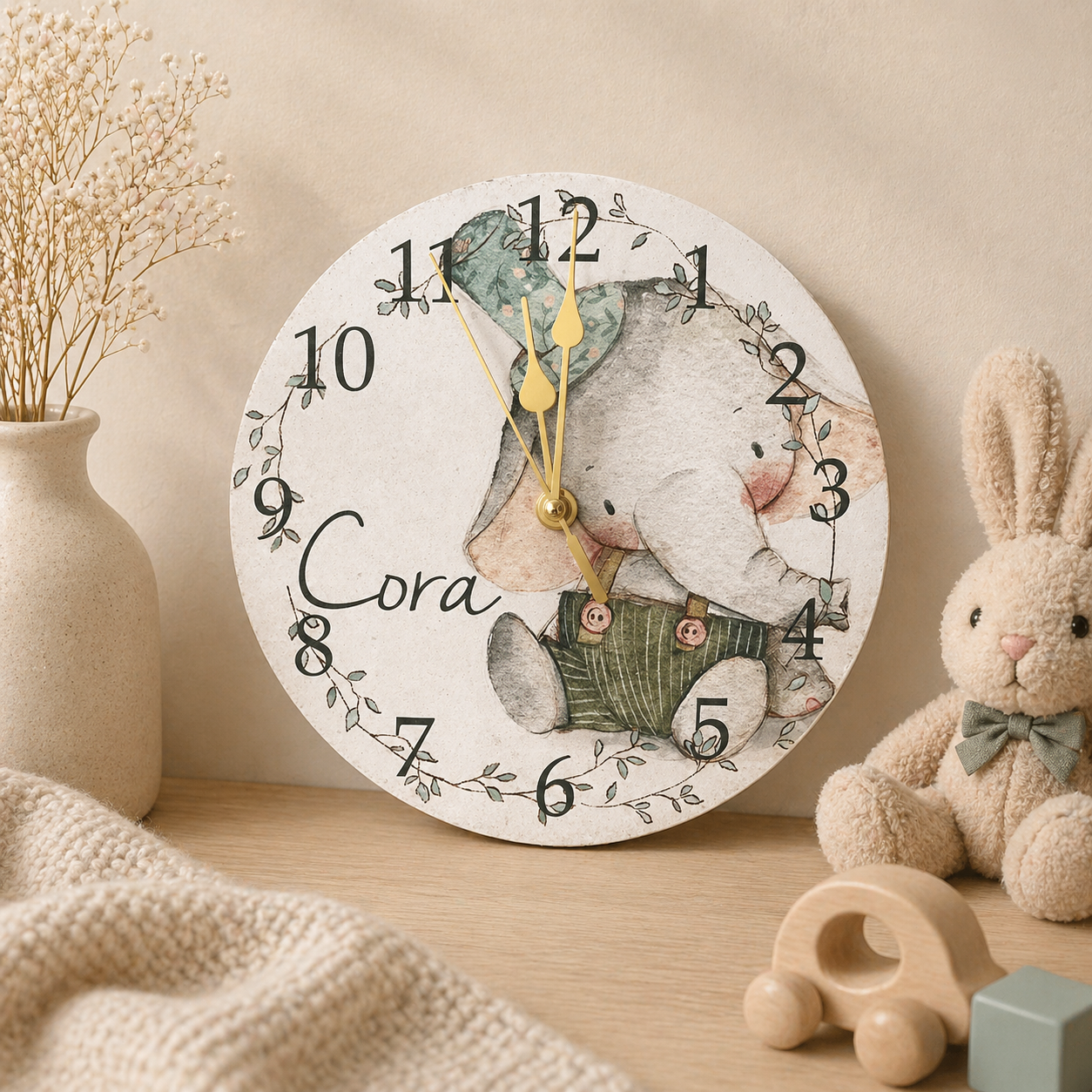 Vintage Elephant clock