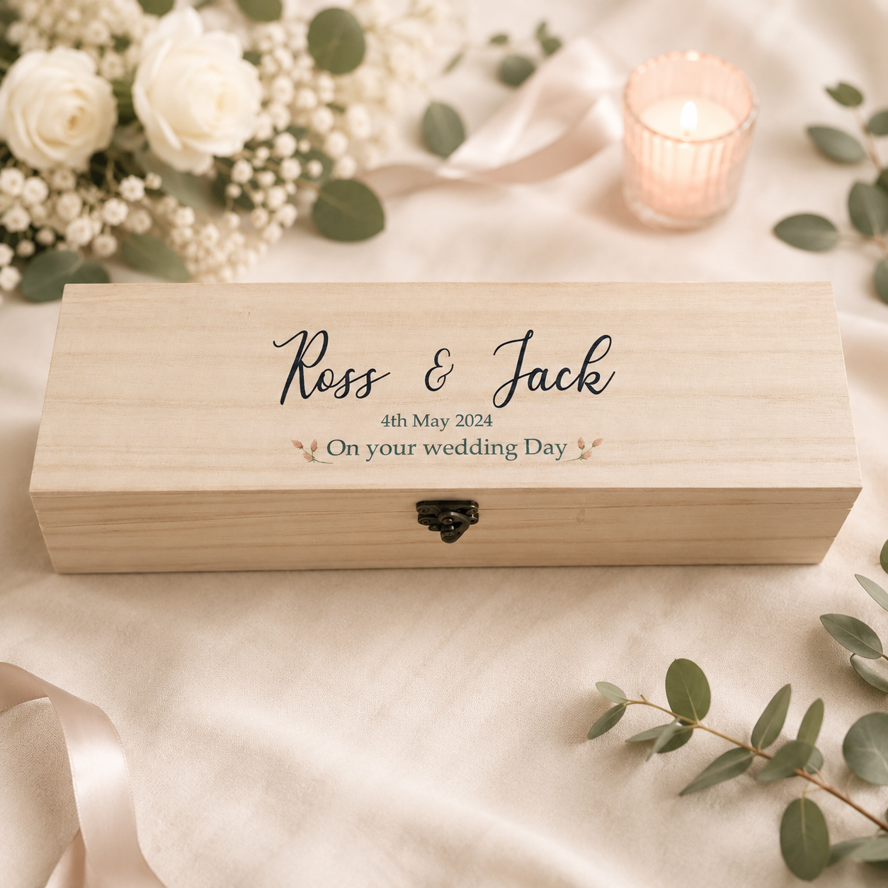 Wedding wine box