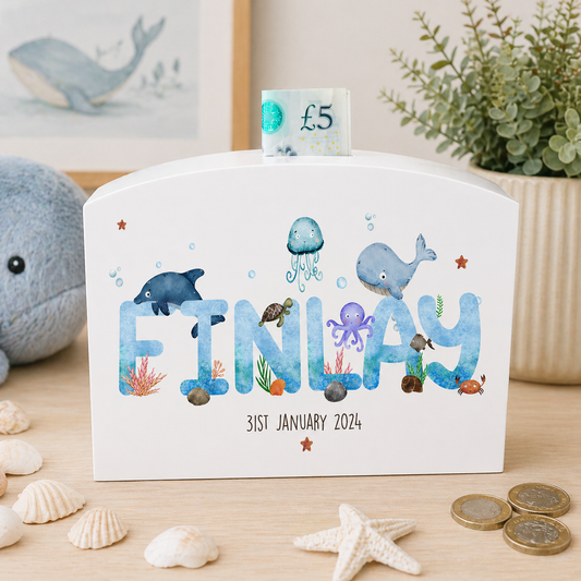 Ocean Sea Life money box