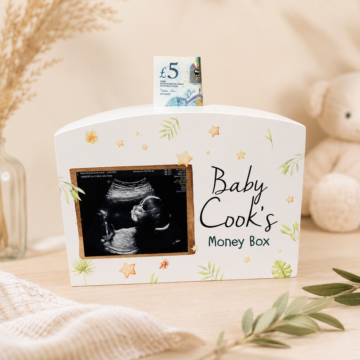 Baby scan money box