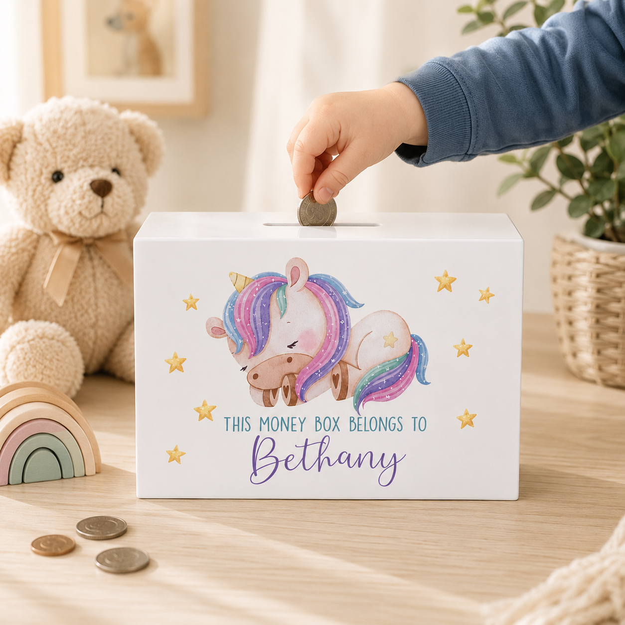 Unicorn money box