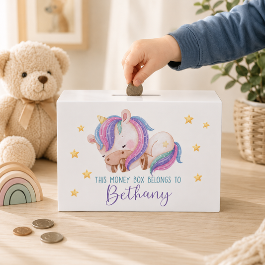 Unicorn money box