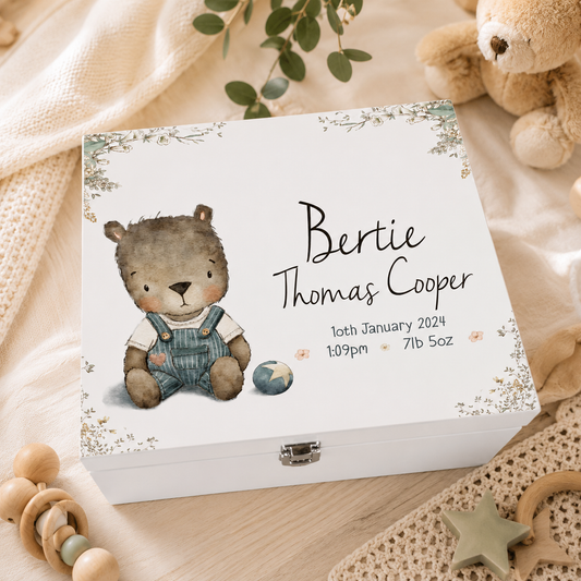 Luxury animal keepsake box