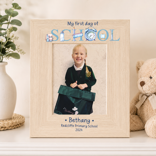 First Day of School accessories photo frame