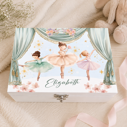 Ballerina Stage memory box