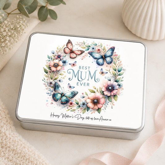 Best Mum treat tin