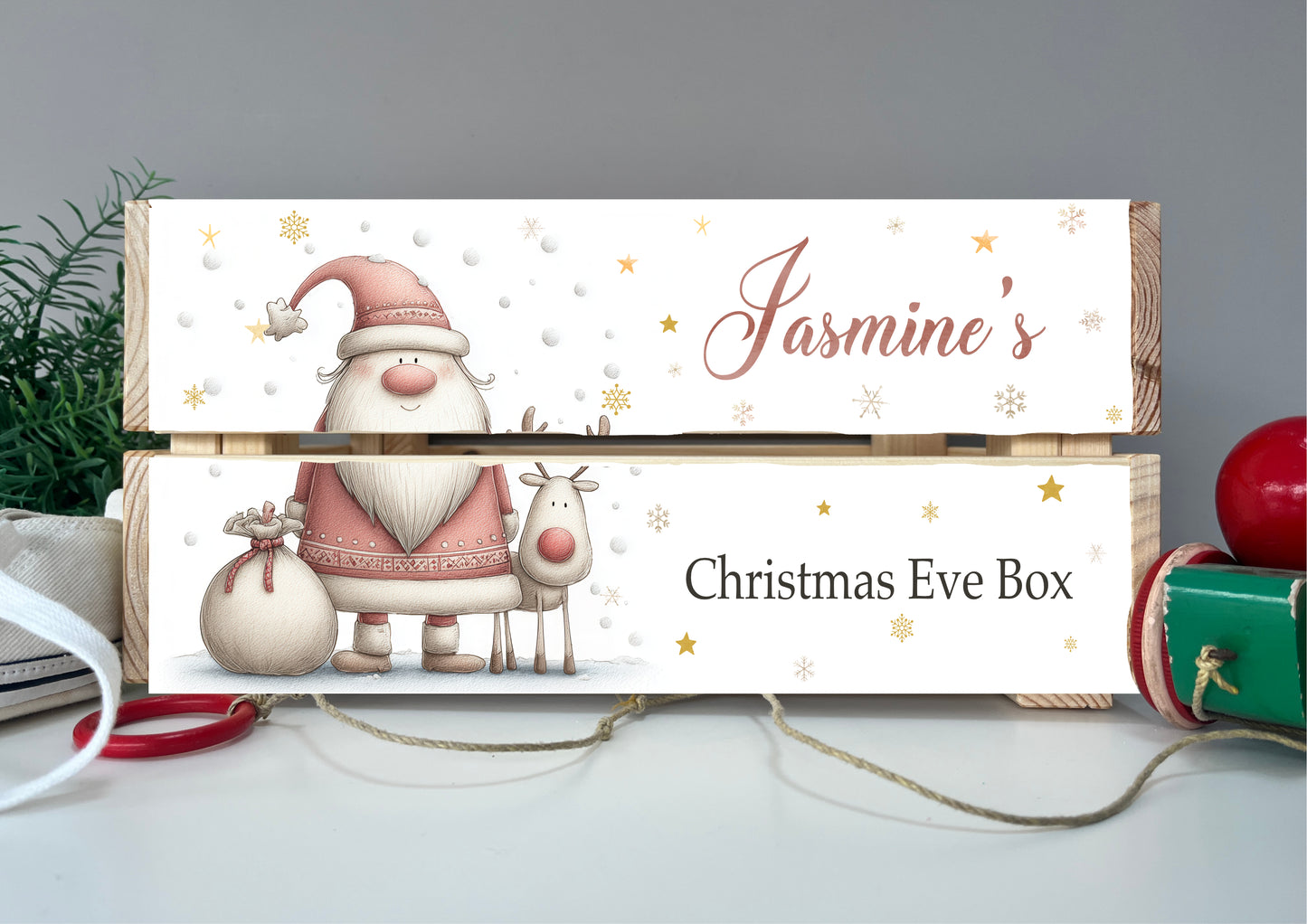 Santa Christmas Crate