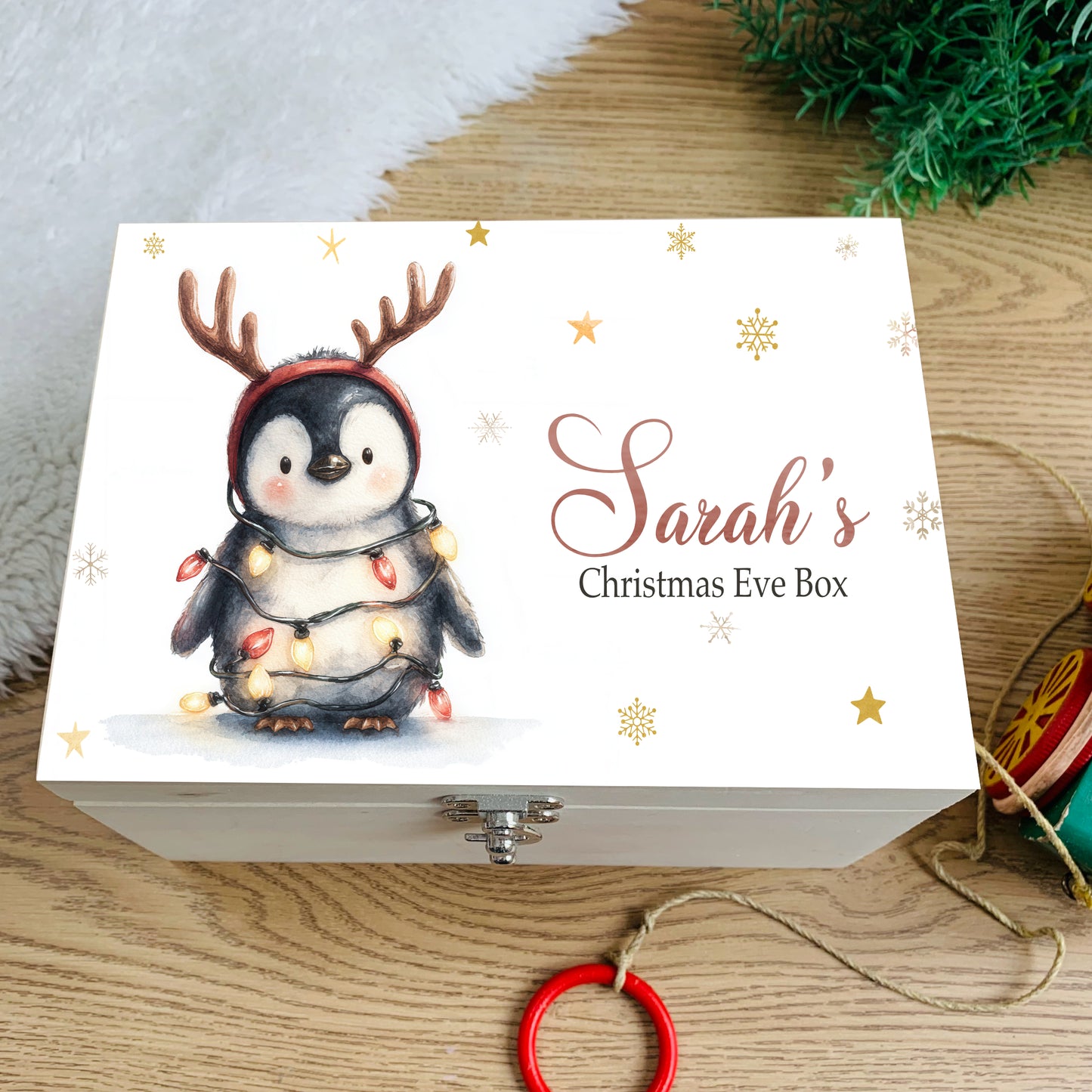 Christmas Penguin Box