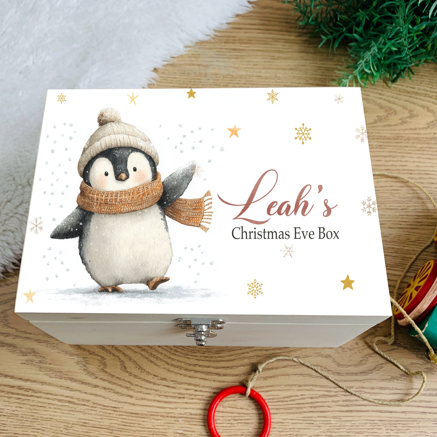 Christmas Penguin Box