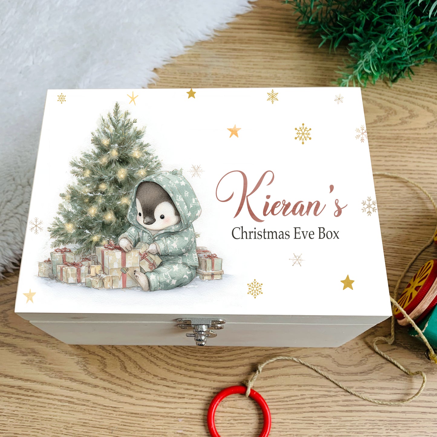 Christmas Penguin Box
