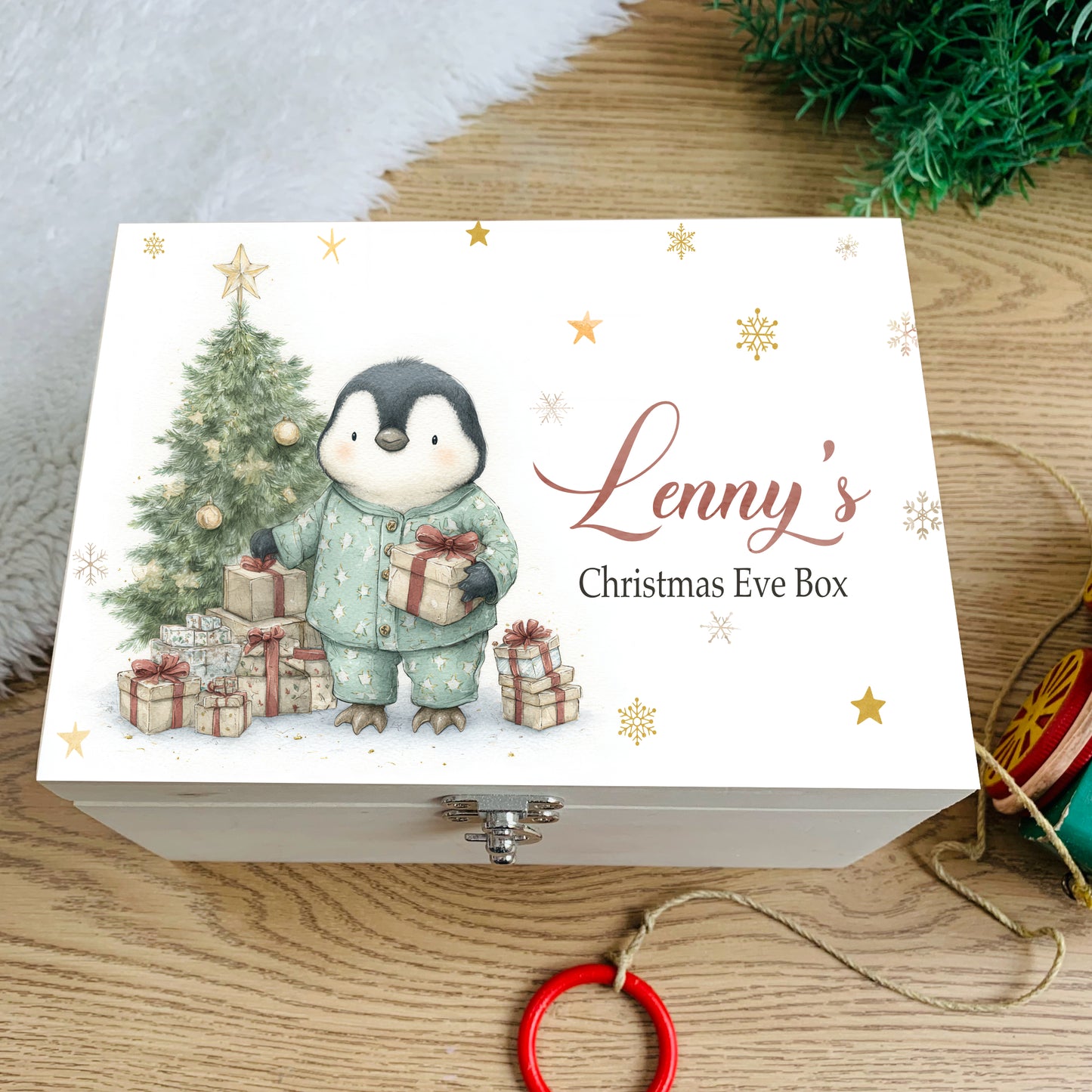 Christmas Penguin Box
