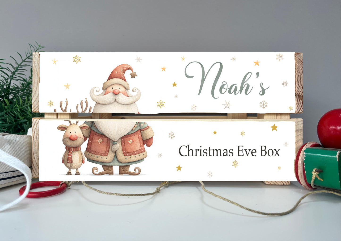 Santa Christmas Crate