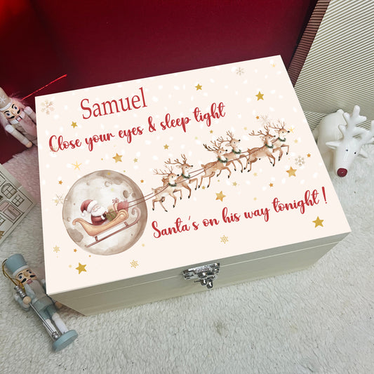 Santa Sleigh Box