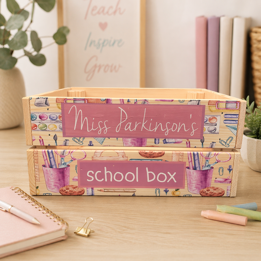 Stationary Teacher school box