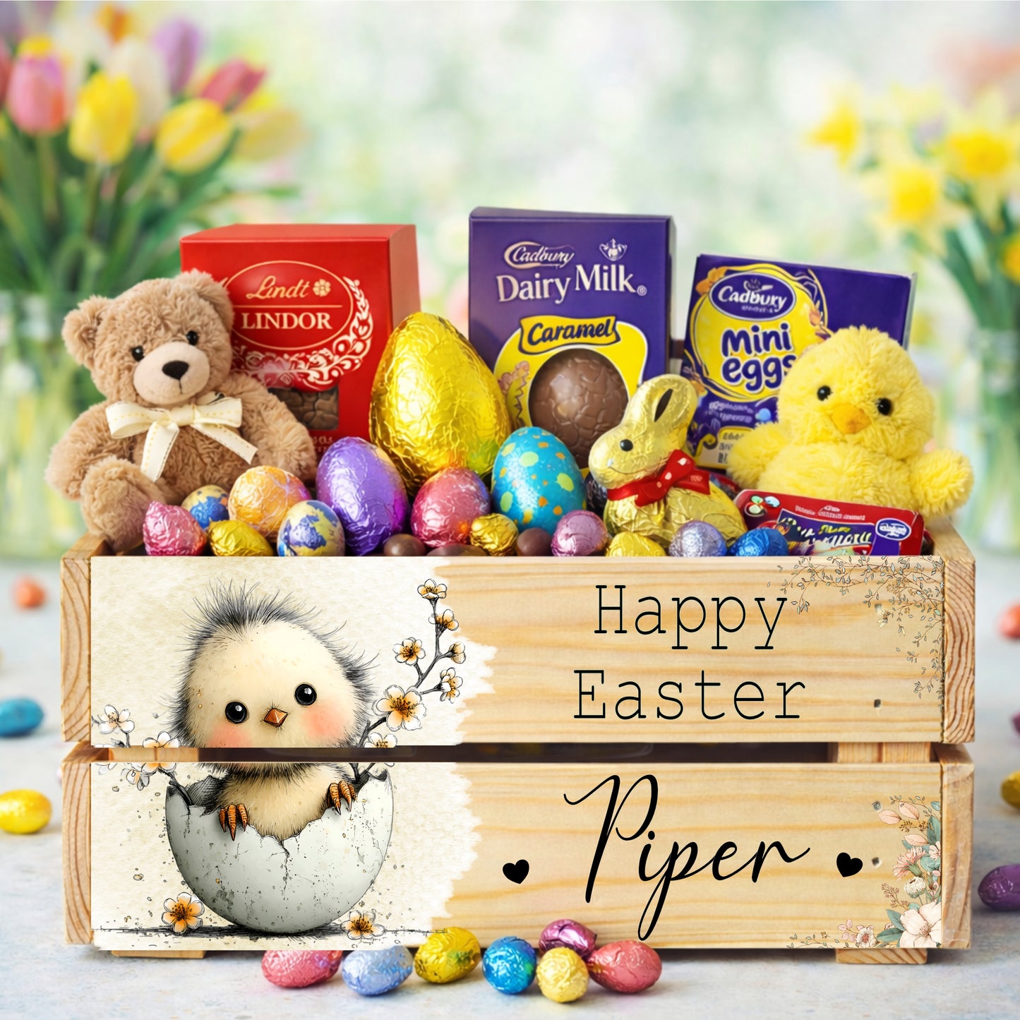 Easter Chic crate