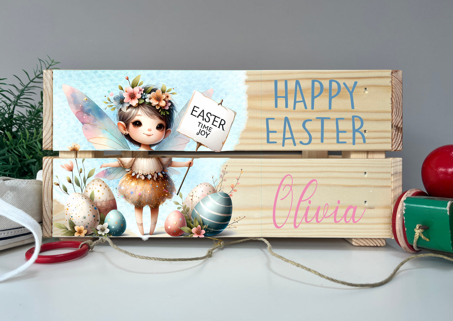 Fairy Easter crate