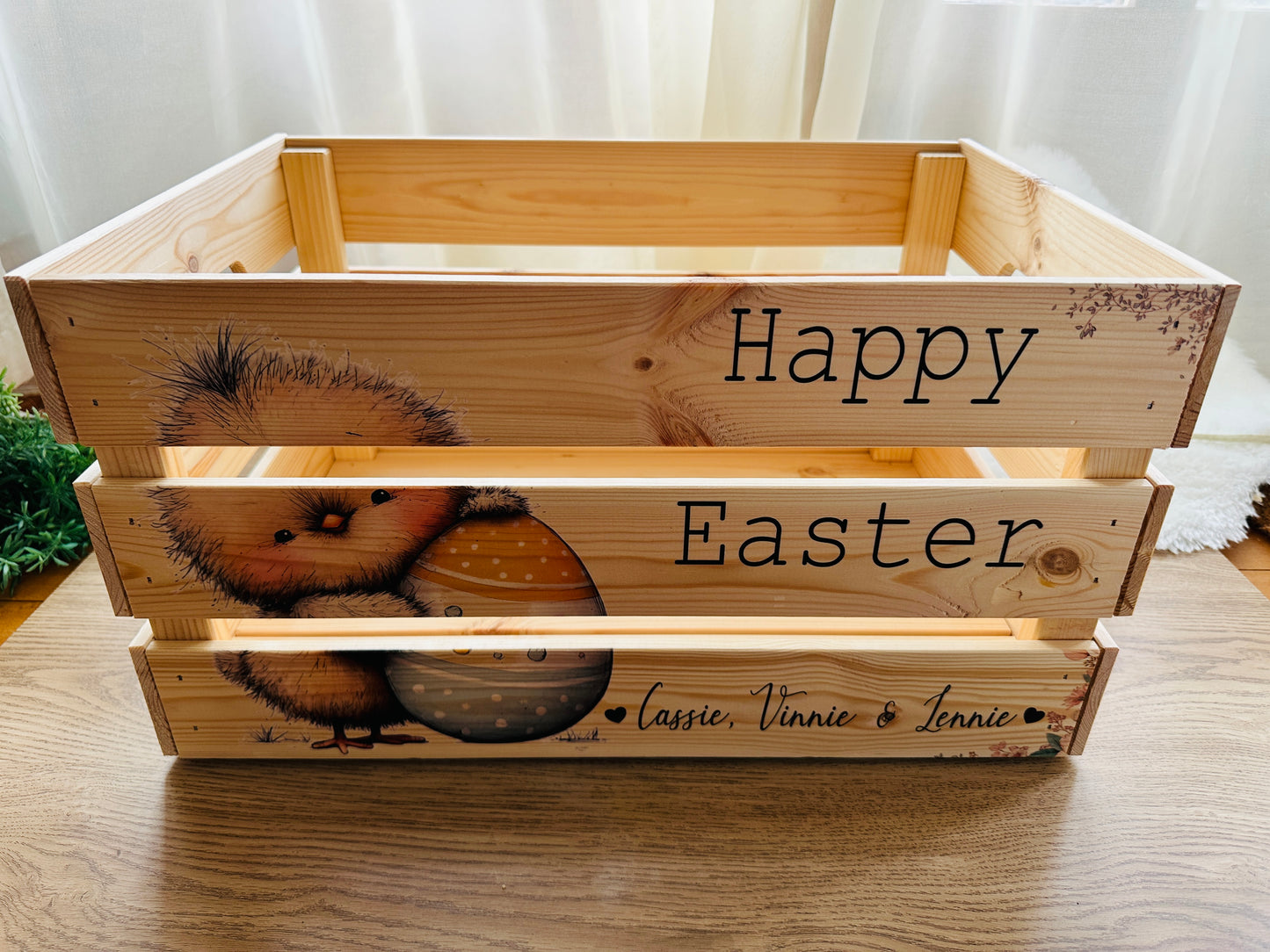 Easter Chic crate