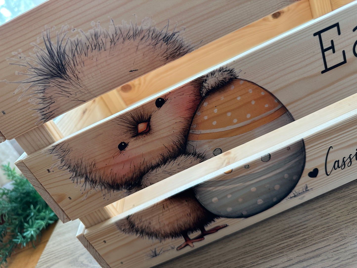 Easter Chic crate