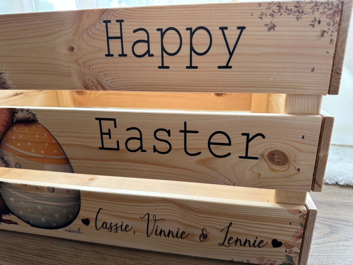 Easter Chic crate