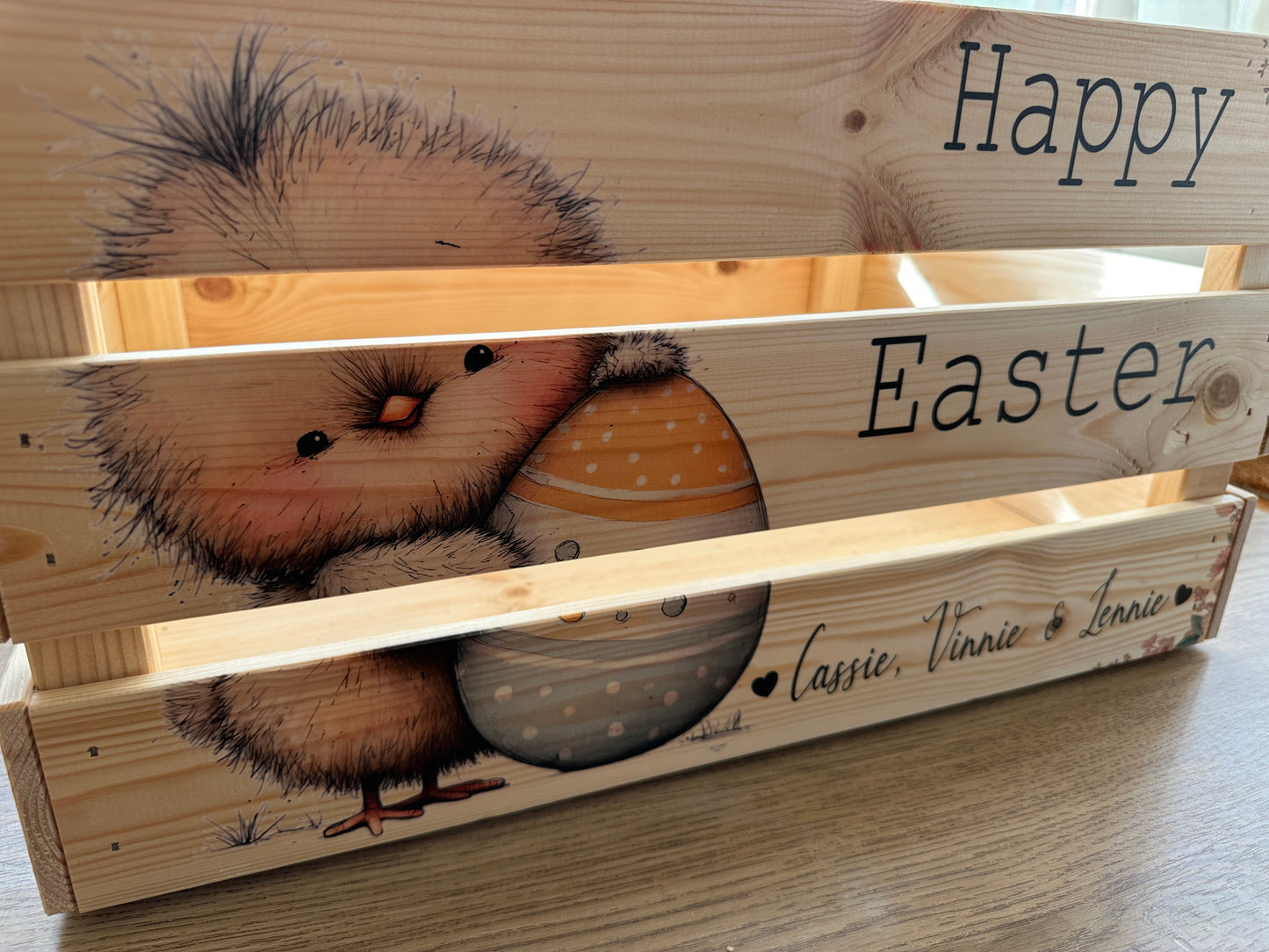 Easter Chic crate