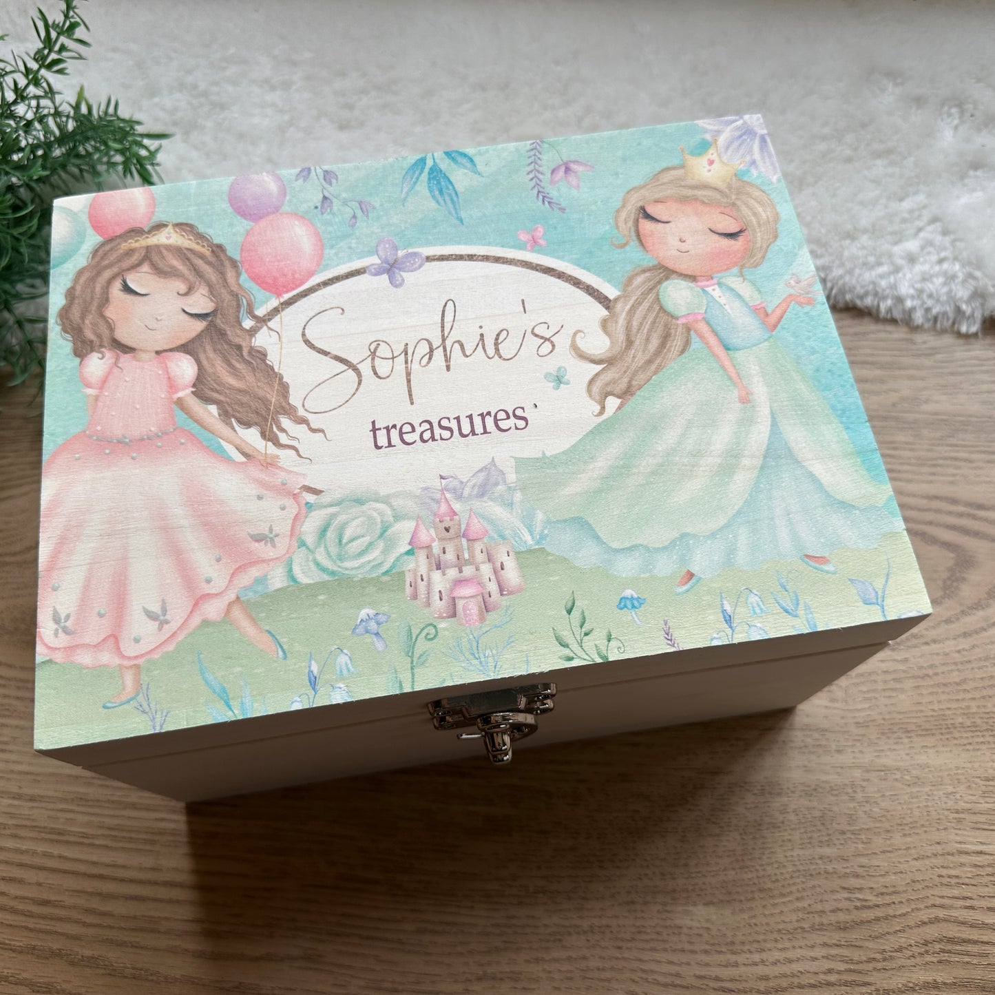 Winter Princess keepsake box